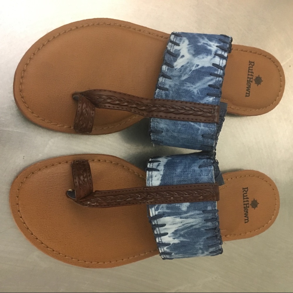 🌿Ruff Hewn Blue Sandals